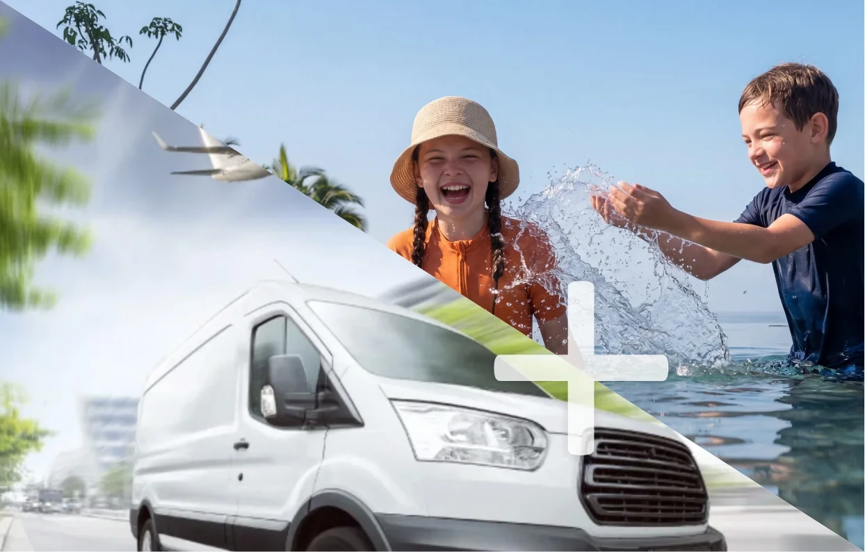 Kids stay 2x1 + Airport transfer