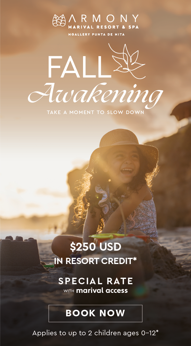 Mexican fall vacations oceanfront resort