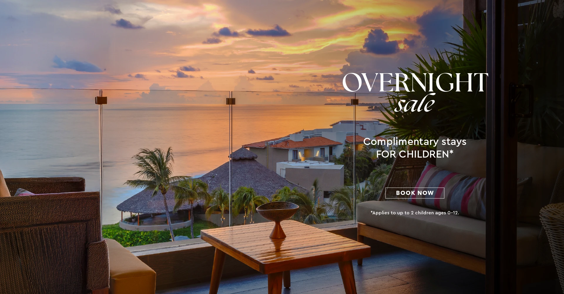 Overnight offer oceanfront resort mexico