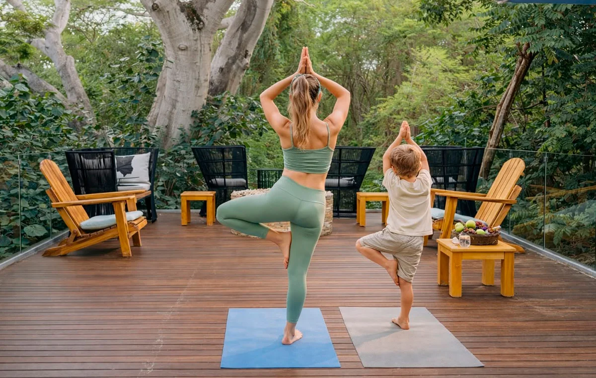 Yoga on the beach Armony Resort