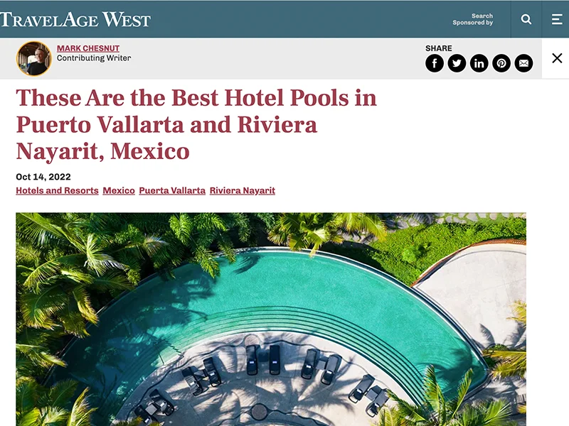 These Are the Best Hotel Pools in Puerto Vallarta and Riviera Nayarit, Mexico
