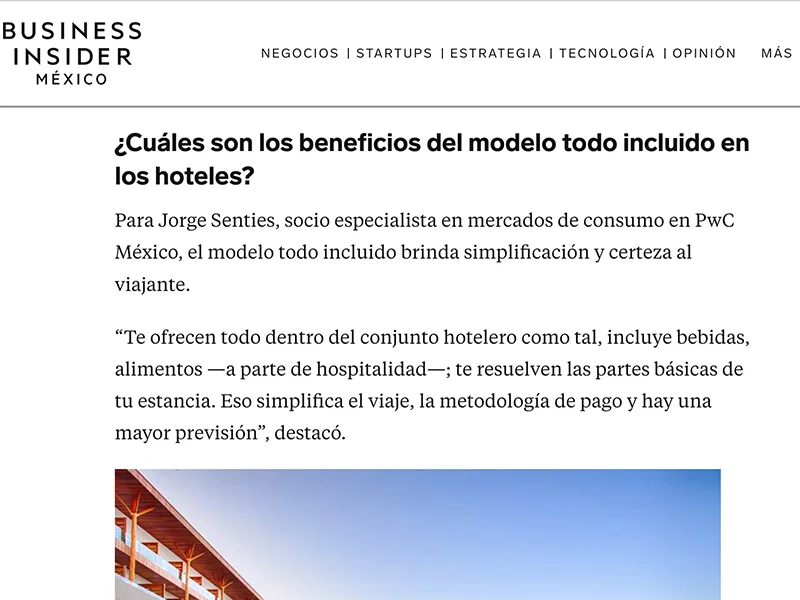 El sector hotelero echa mano del modelo ‘todo incluido’ para su recuperación