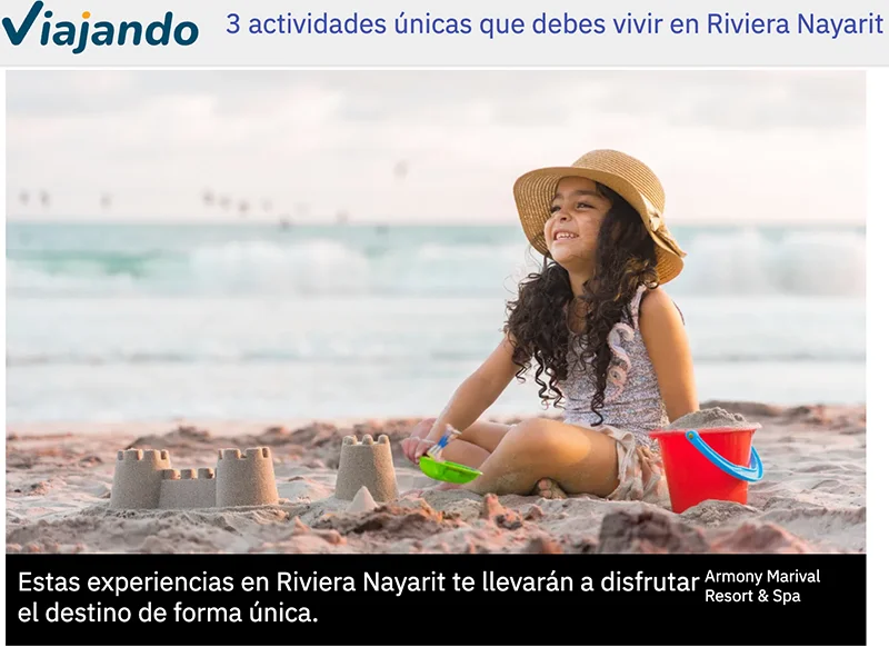 3 actividades únicas que debes vivir en Riviera Nayarit